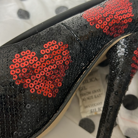 ‼️Damaged‼️ IRON FIST My Shining Heart Platform Shoes - Size 5 - Picture 3 of 11